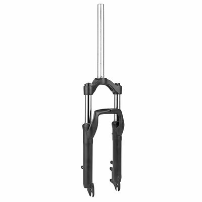 Fourche Fatbike-VTT 20 " Easy Noir 100 mm Pour Frein A Disque Pivot Lisse L300 mm 1"1-8-28.6 Extérieur - Roue Blocage Rapide