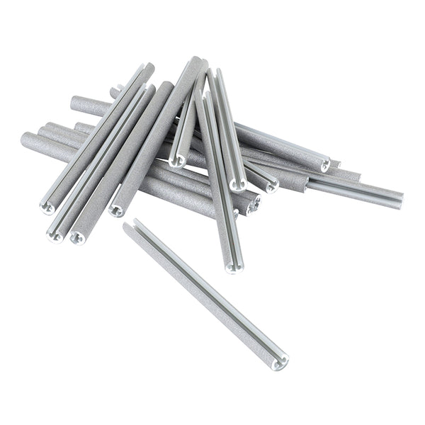 Réflecteur Rayon 3M L 80 mm Argent (Set De 18) -Pour Rayon Diam 1,8-2 mm-