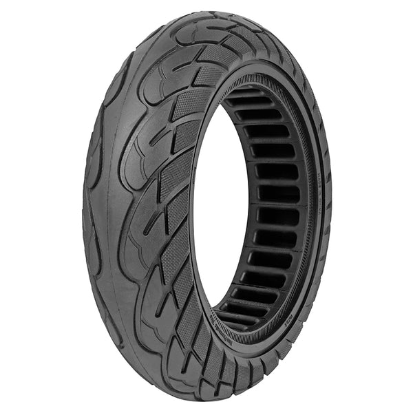 Pneu Trottinette Plein 10 X 2.50-6.1-B44 Noir -Largeur Intérieur 44 mm (Pour Ninebot, Motus)