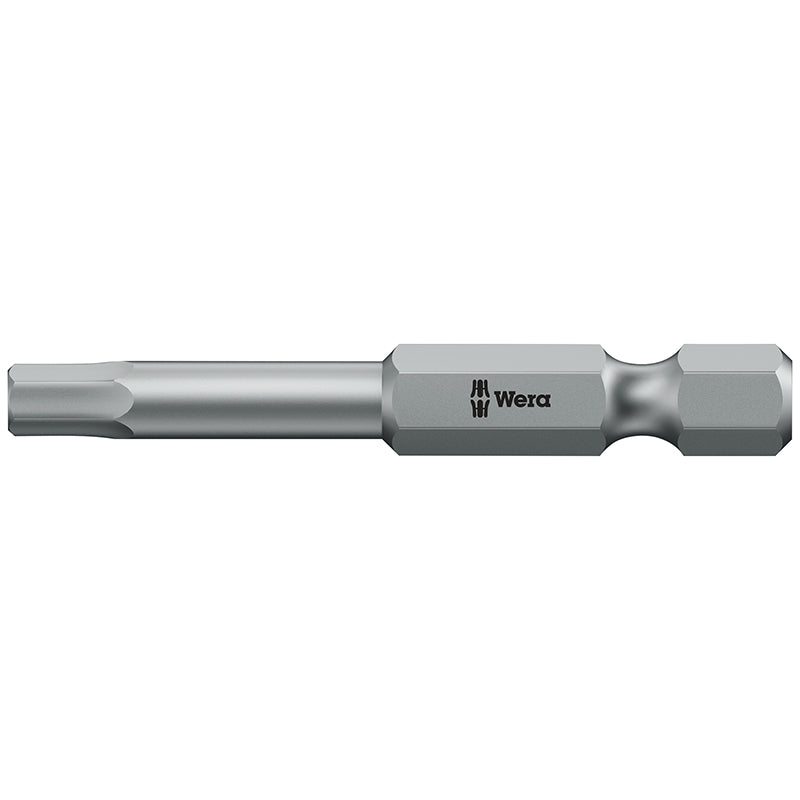 Embout Wera 840-4 Hex Plus Z 1-4 6 Pans-Allen 5 mm L 50 mm -Marque Allemande Pour Les Ateliers-