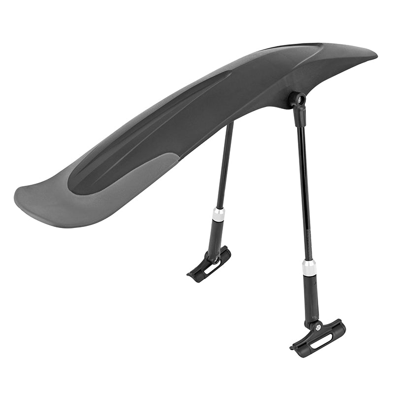 Garde Boue VTT AR 26"-29" Fixation Reglables Sur Base Par Sangles Velcro Ajustables 27,5-31,5 cm Noir (Pour Pneu Jusqu'A