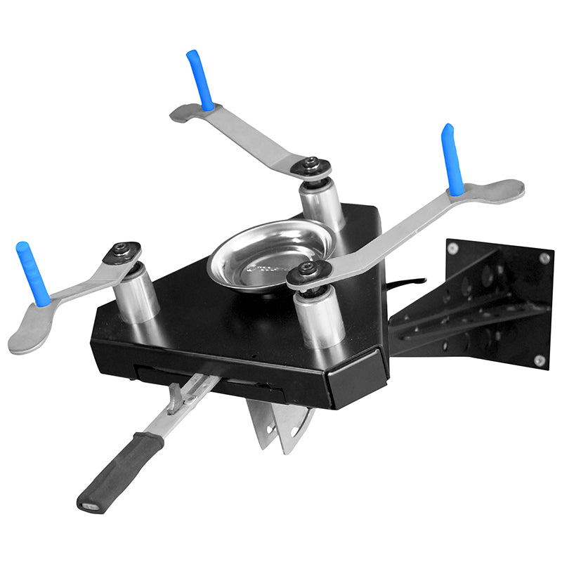Outil Pro Bloc Wheels Pour Entretien Et Réparation Roue + Pneu Avec Support Fixation Mur - Reconditionne -
