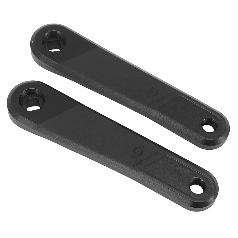 Manivelle Droite + Gauche Stronglight Magan5 170 mm Noir Carré Jis Pour Panasonic - Yamaha - Ananda (Deport 10 mm)