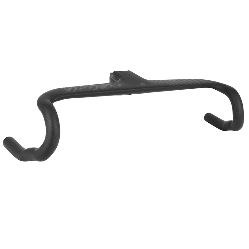 Cintre Combo Route - Gravel Controltech Sirocco Fl25 Carbone Mat L 48 Extérieur (Axe-Axe 40 cm) Avec Potence Intégrée L