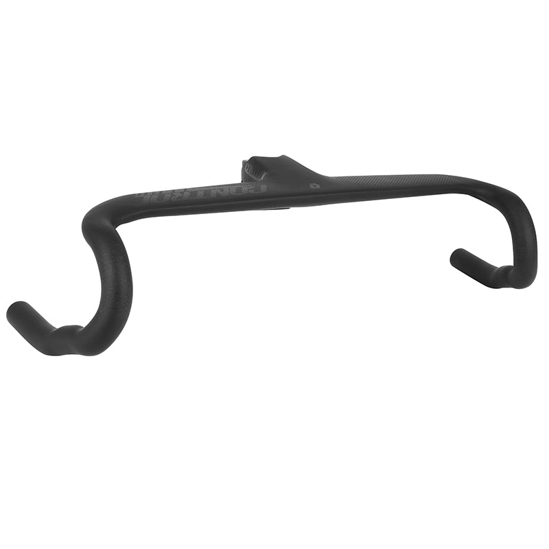 Cintre Combo Route - Gravel Controltech Sirocco Fl25 Carbone Mat L 52 Extérieur (Axe-Axe 44 cm) Avec Potence Intégrée L