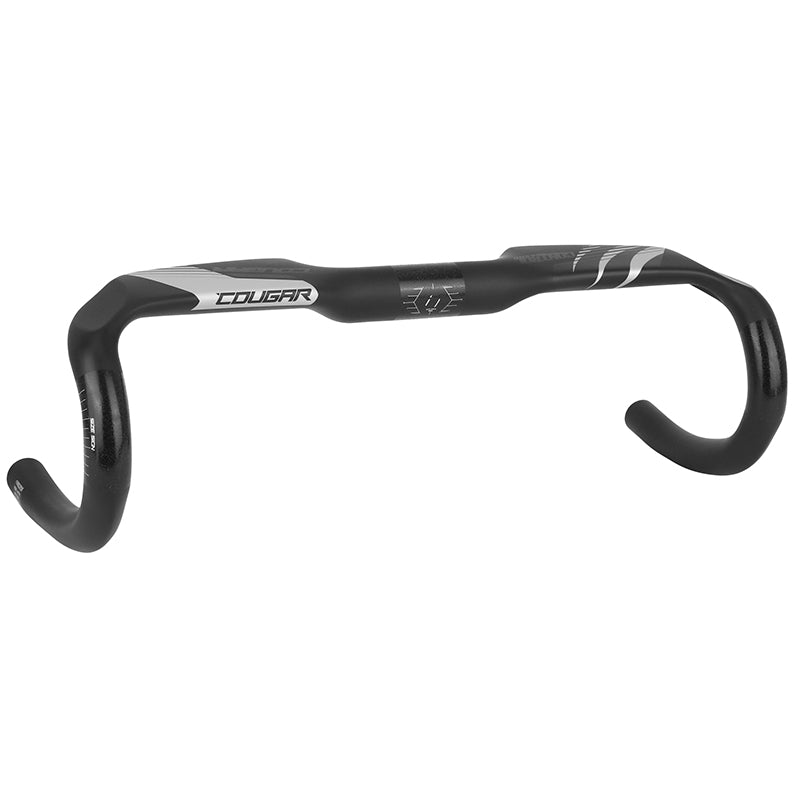 Cintre Route Controltech Cougar Fl5 Carbone Mat 31,8 L 462 Extérieur (Axe-Axe 44 cm) 275G. Pour Passage Câble Interne