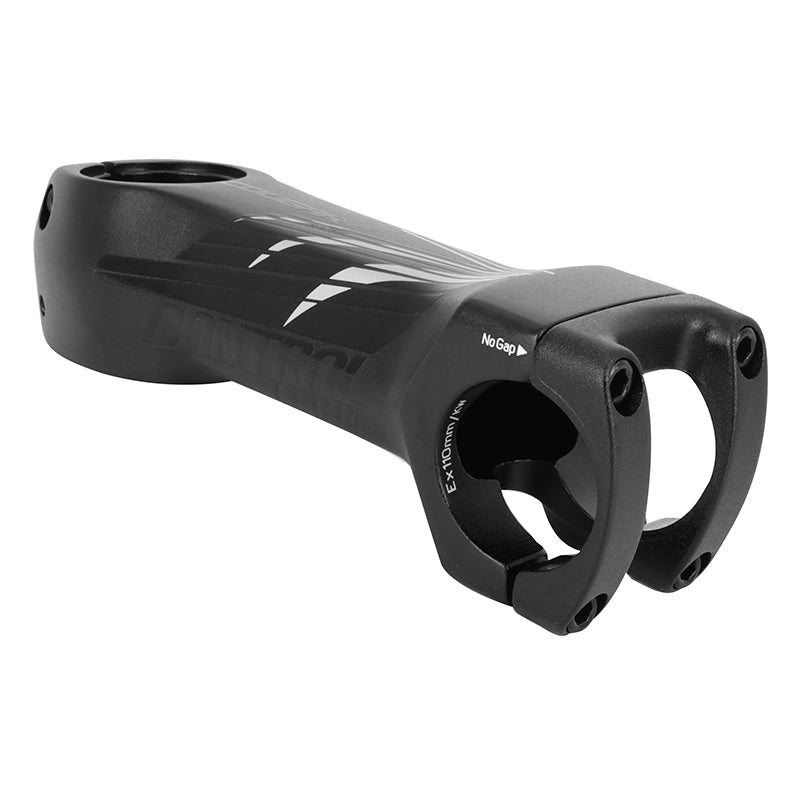 Potence Route - Gravel Controltech Cougar Alu Noir Angle -8° 31,8 L110 mm Pour Fourche 1"1-8 Compatible Câble Interne -Inclus Entretoises