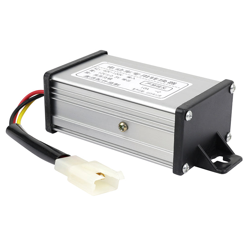 Transformateur Scoot Électrique Adaptable Citycoco (Regulateur-Convertisseur De Tension) (36V - 72V En 12V 10A) -P2R-