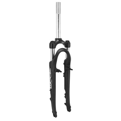 Fourche VTC 28 " Zoom Swift Alu Ressort-Elastomere Noir Deb. 45 mm Pivot (200-60 mm) Filete 1"1-8-28,6 Extérieur Compatible Frein A Disque-V-Brake Avec Fixation Pour Porte Bagage