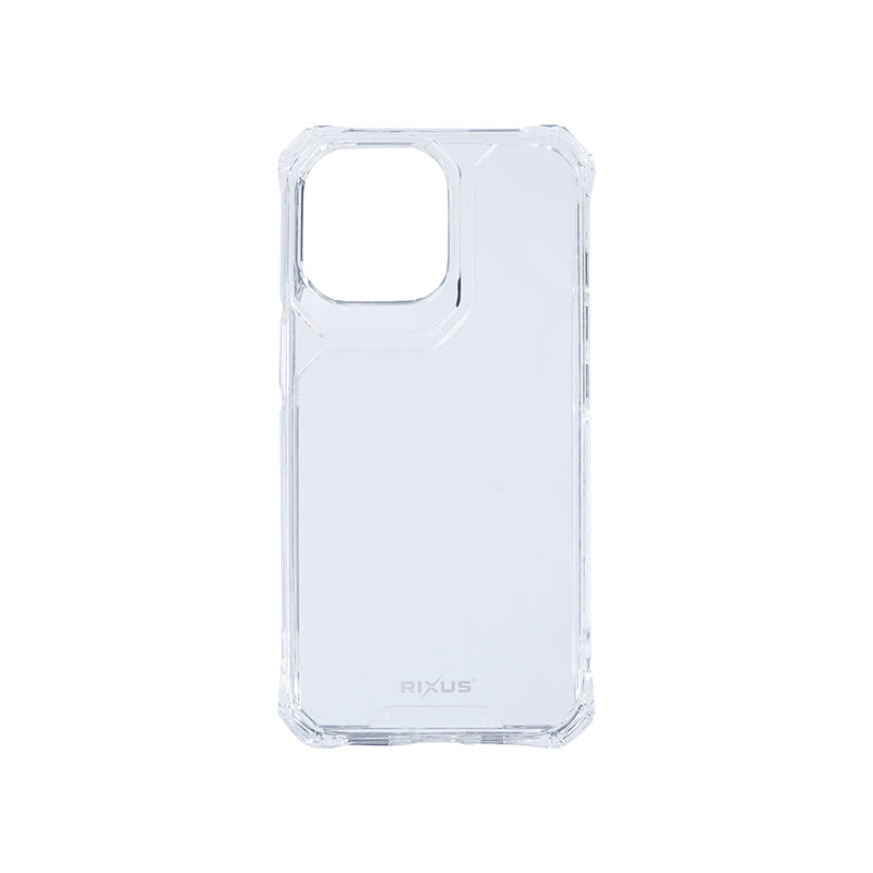 Coque Smartphone-Telephone Rixus Armor-X Anti Choc Pour Apple Iphone 15 Pro Max Transparent (Vendu A L'Unite)