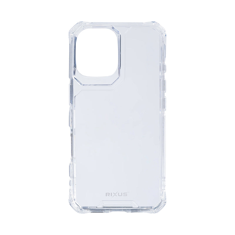 Coque Smartphone-Telephone Rixus Armor-X Anti Choc Pour Apple Iphone 16 Transparent (Vendu A L'Unite)