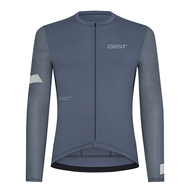 Maillot Gist Été Ray Anti-Uv Bleu Acier Manches Longues XL