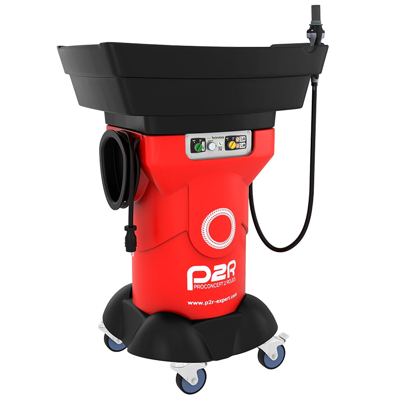 Fontaine De Nettoyage Professionnelle P2R Atelier Mobile Chauffante Tout Électrique 40L