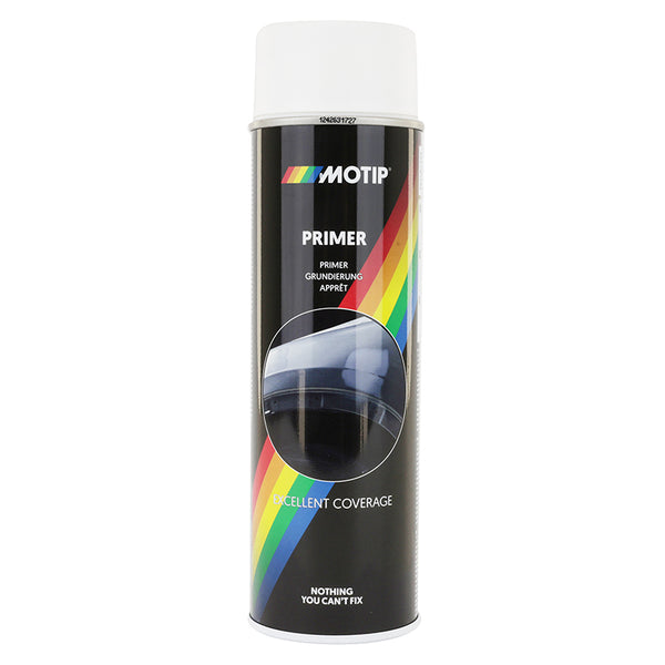 Appret Peinture Motip Primer Pro Universel Blanc (Aerosol-Bombe 500 Ml) (04056)