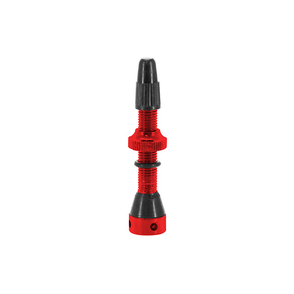 Valve De Pneu Tubeless Presta Switch Colori Rouge 40 mm 4 Trous Pour Diffusion Preventif (Vendu A L'Unite)
