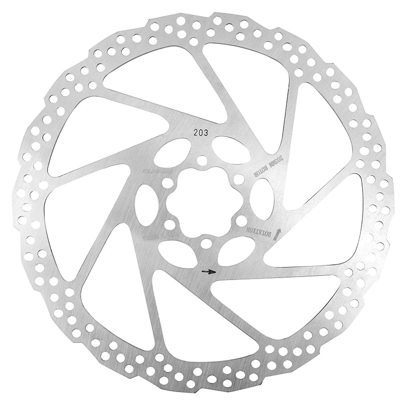 Disque De Frein Route - VTT 6 Trous Clarks 203 mm Argent (Montage Atelier)