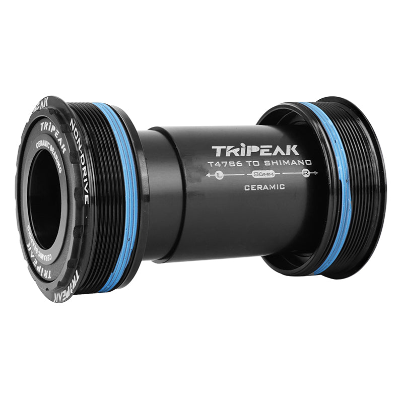 Cuvette Intégré Boîtier Filete VTT Tripeak Céramique Diam T47 mm Axe 24 mm (Boite De 86-85,5 mm) (Compatible Trek, Colna