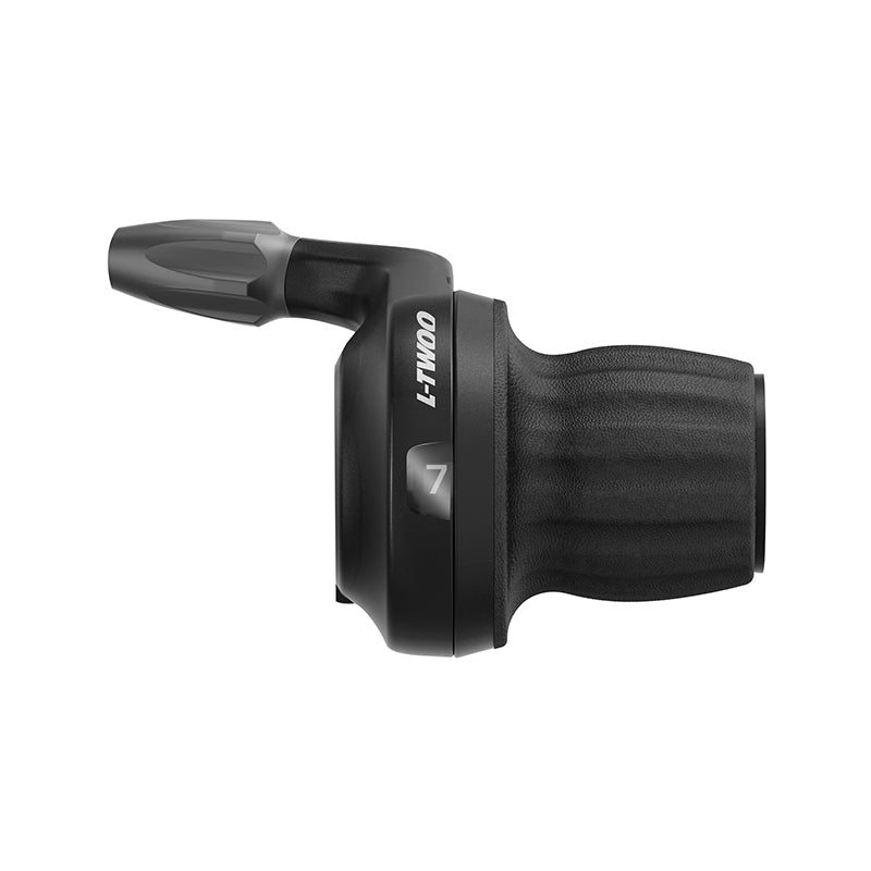 Manette VTT Ltwoo Droite 7V. Poignée Tournante A2 Avec Indicateur Compatible Shimano (Vendu A L'Unite)
