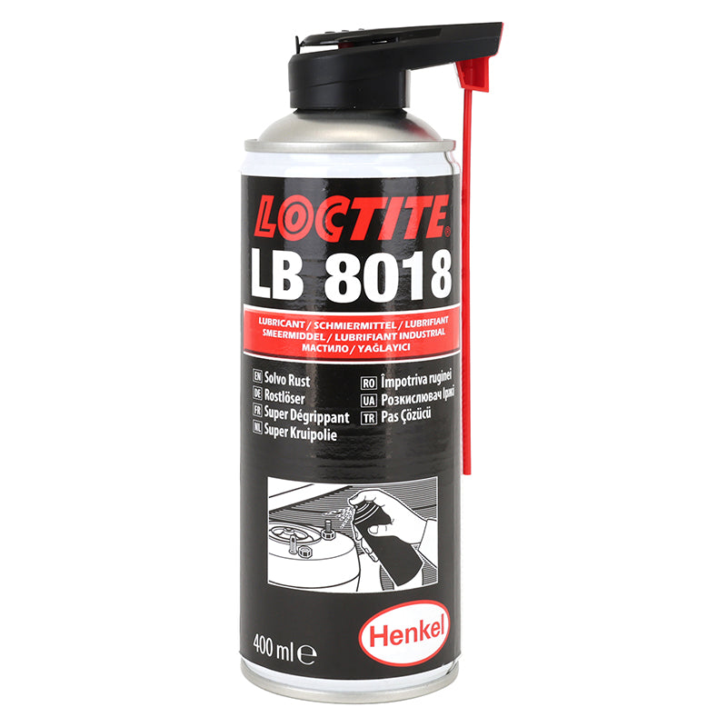 Dégrippant Loctite Lb 8018 Super Dégrippant Spray Double Position (Aerosol 400 Ml)