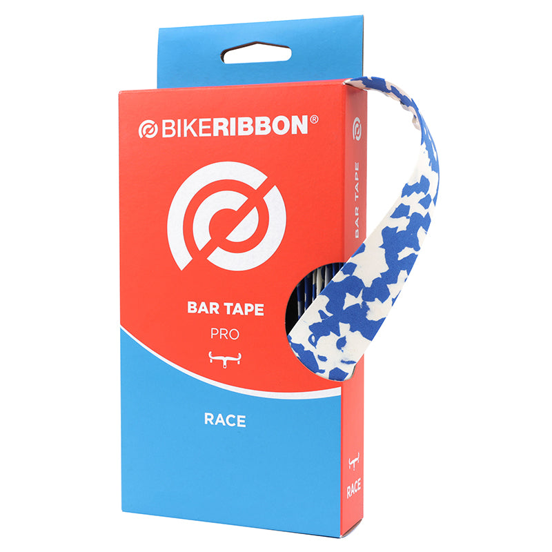 Ruban De Guidon - Cintre Bike Ribbon Cork Plus Bleu-Blanc