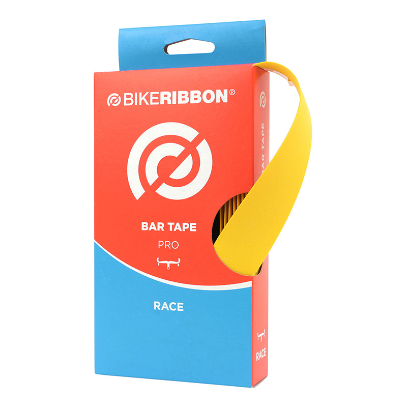 Ruban De Guidon - Cintre Bike Ribbon Cork Plus Jaune Fonce Sans Liege