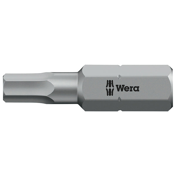 Embout Wera 840-1 Hex Plus Z 1-4 6 Pans-Allen 4 mm L 25 mm -Marque Allemande Pour Les Ateliers-