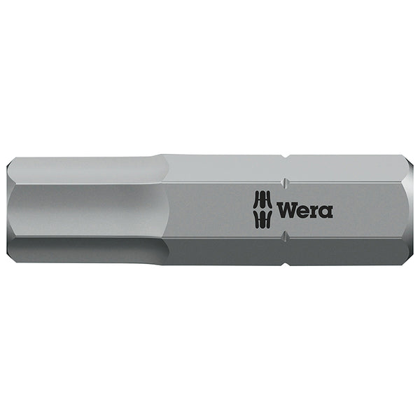 Embout Wera 840-1 Hex Plus Z 1-4 6 Pans-Allen 6 mm L 25 mm -Marque Allemande Pour Les Ateliers-