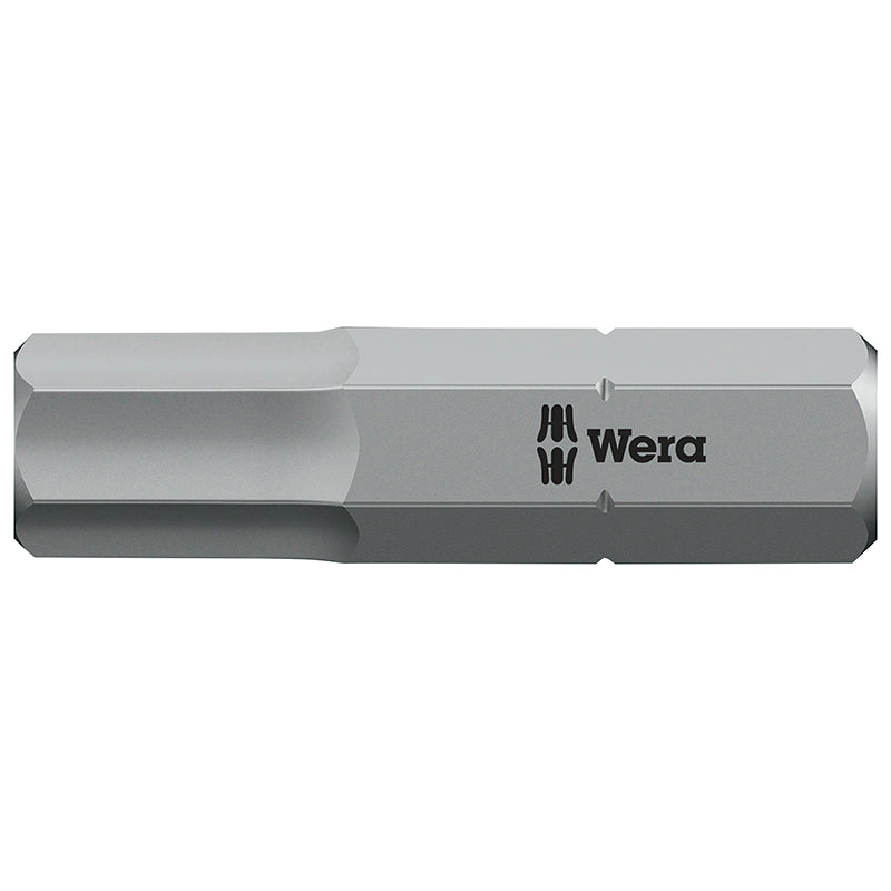 Embout Wera 840-1 Hex Plus Z 1-4 6 Pans-Allen 6 mm L 25 mm -Marque Allemande Pour Les Ateliers-