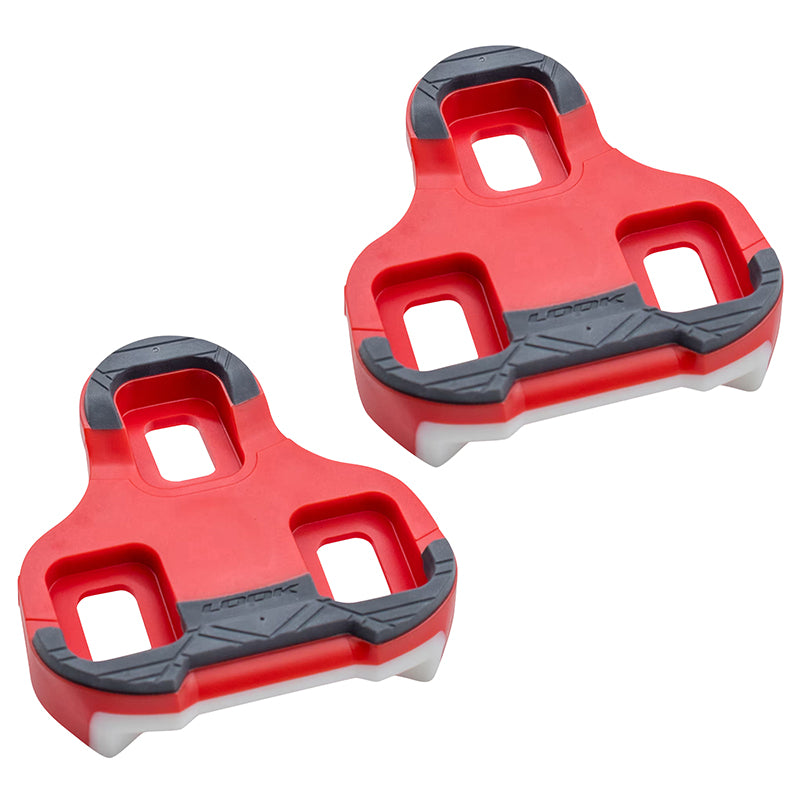 Cale Pédale Look Keo Grip Rouge 9°(Paire)