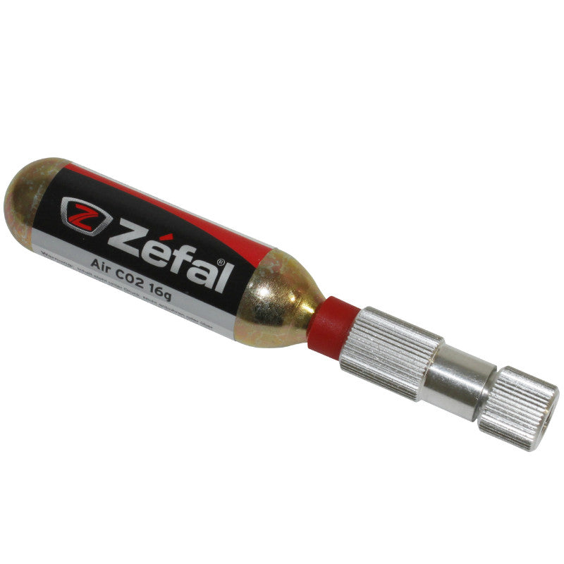 Gonfleur Zefal Ez Control (Debit Réglable) Avec Cartouche CO2 Filete 16G (Vp-Vs)