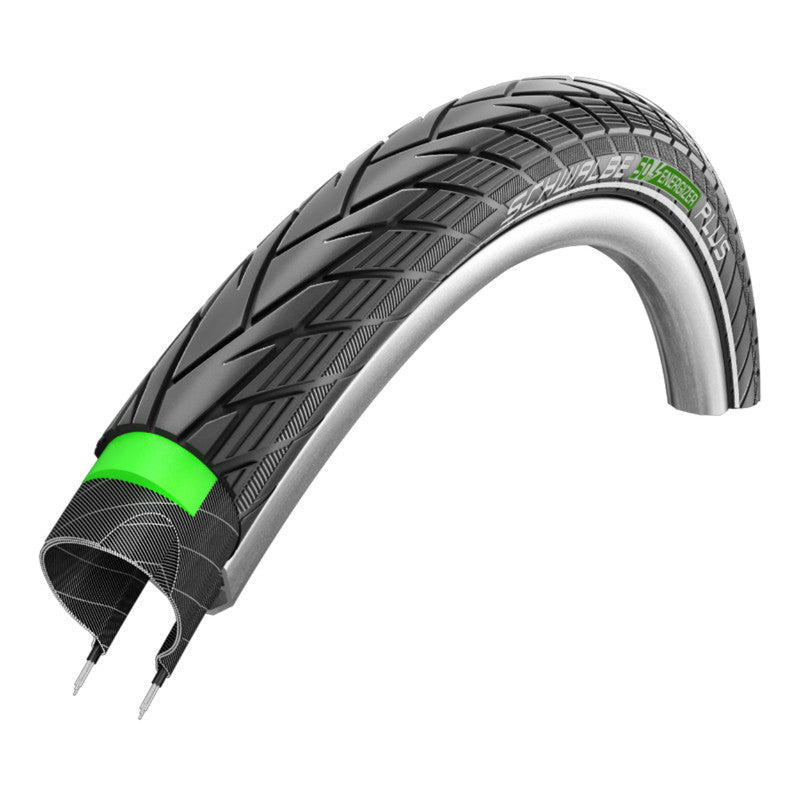 Pneu VTC - VAE Urbain 700 X 35 Schwalbe Energizer Plus Noir Tr (37-622) Renfort Flanc Reflex Homologué VAE E50