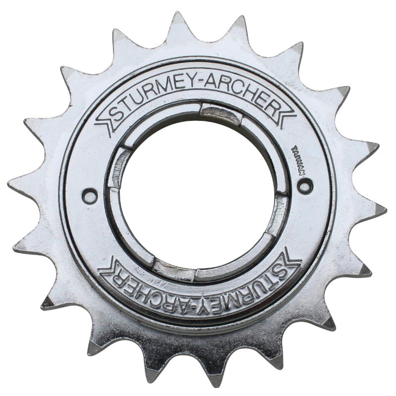 Roue Libre 1V. Sunrace - Sturmey Archer 18D. Argent Chaîne 3.30 - 1-2"X1-8" (En Boite)