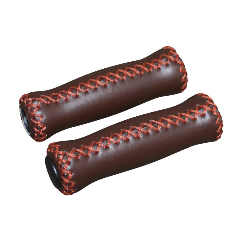 Poignée City Ddk Vintage Simili Cuir Marron L125 mm (Paire)