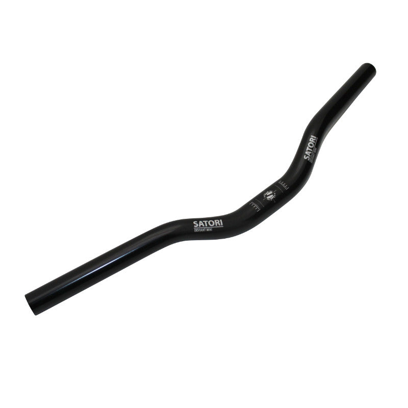 Cintre City Single Speed - Fixie Alu Noir 25,4 L480 -Rise 25 mm Angle 9° Pour Poignée D. 19 mm