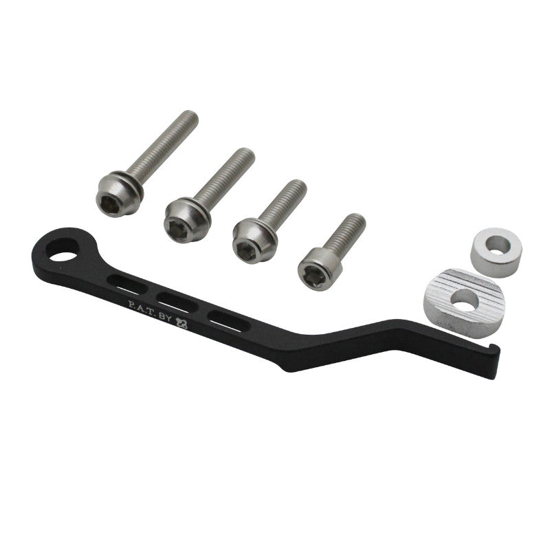 Anti-Saut De Chaîne Vélo P2R Patte Anti-Deraillement Pour Pédalier 53-39-50-34 Alu Noir