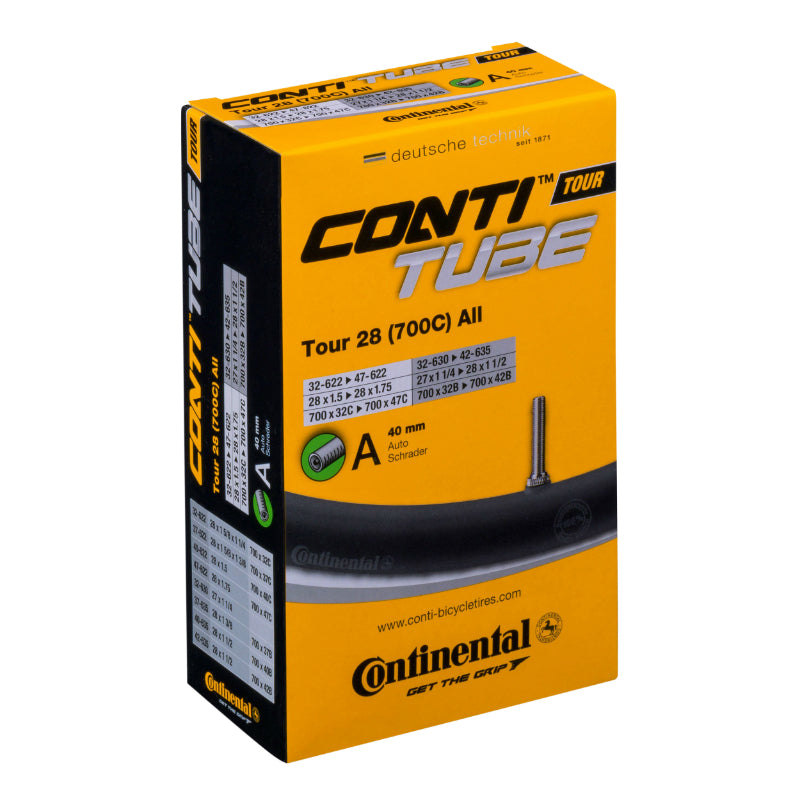 Chambre A Air Vélo 700 X 32-47 Continental Valve Standard