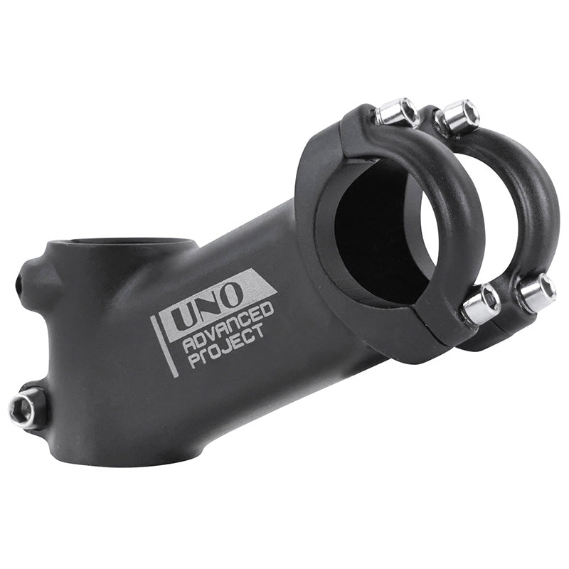 Potence Route-VTT Noir Capot Noir Releve 25° 31.8 L 90 mm