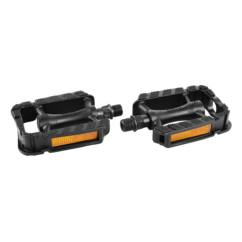 Pédale City Newton Résine Noir 9-16" Roulement Du (Paire)
