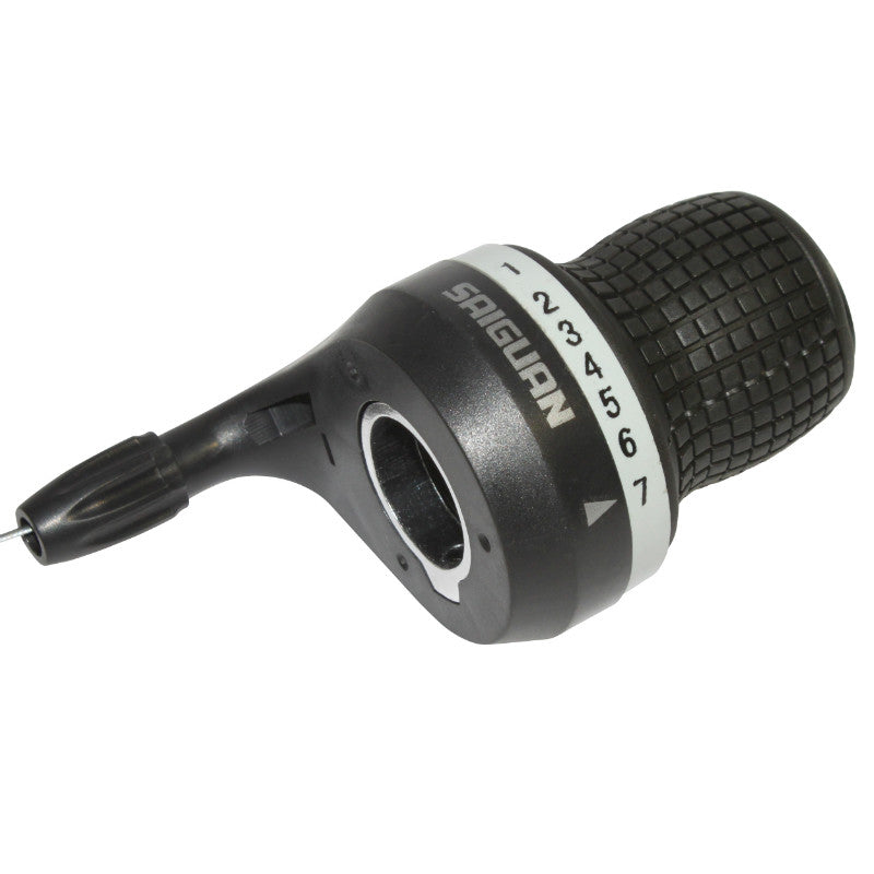 Manette VTT P2R Droite Gripshift Indexe 7V. - Poignée Tournante