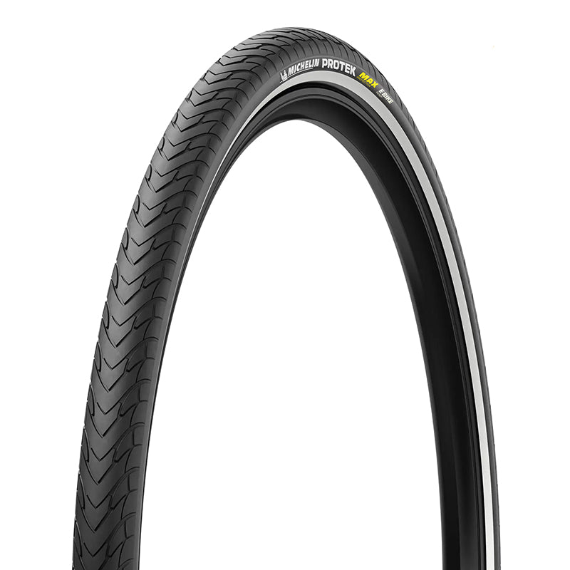 Pneu VTC Urbain 700 X 40 (29 X 1,50) Michelin Protek Max Renfort 5 mm Noir Tr (40-622) Flanc Reflex Compatible VAE