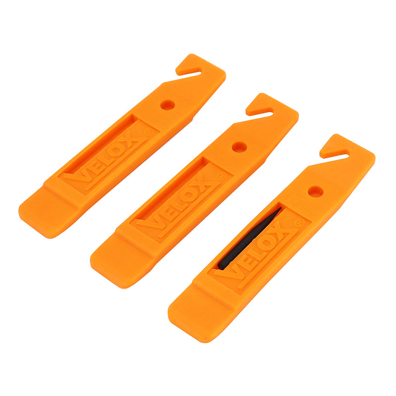 Démonte Pneu Vélo Velox (Blister De 3) Avec Extracteur Silex