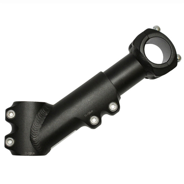 Potence Tandem P2R Noir Réglable En Longueur 135 À 170 mm Fixation 27.2 Pour Cintre 31.8 mm
