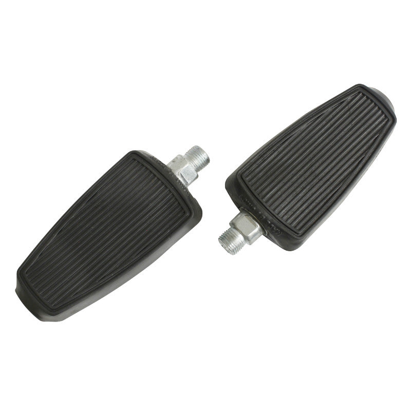 Pédale City - Cyclo Marwi Union Adaptable Peugeot 103 Noir Résine Filetage Francais (14X1,25 mm)