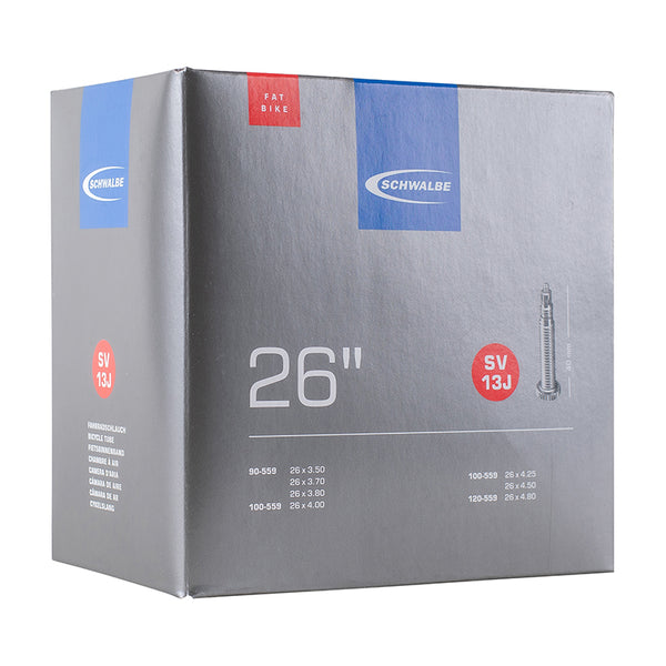 Chambre A Air Vélo 26 X 3.50-4.80 Schwalbe Valve Presta Obus Demontable Tout Alu (Sv13J)
