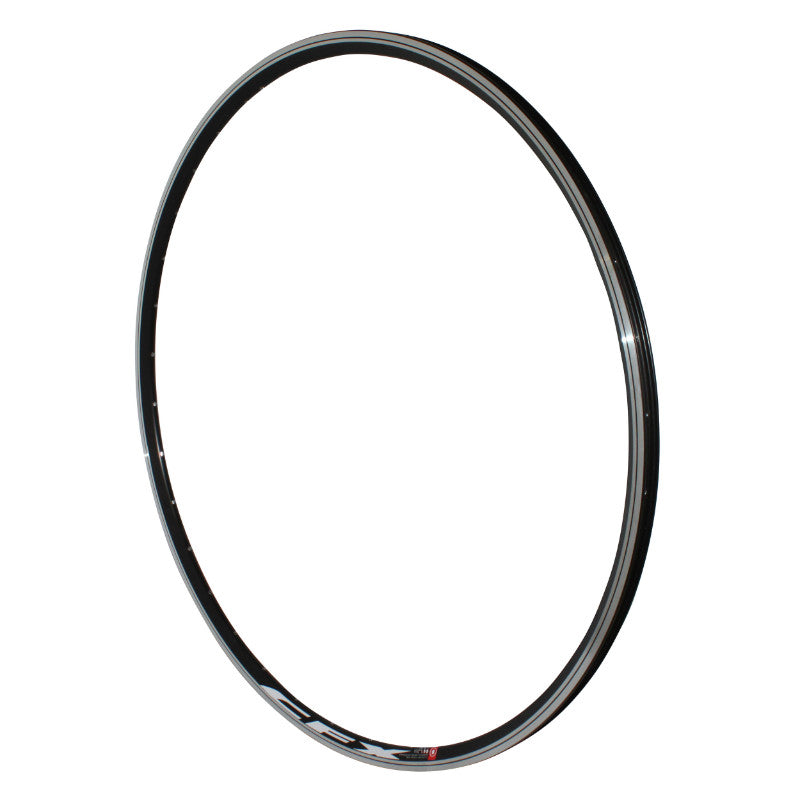 Jante Route 700 Cfx Noir 36T. Double Paroi (Profil Goutte D'Eau) Profil 20 mm - 622X13C