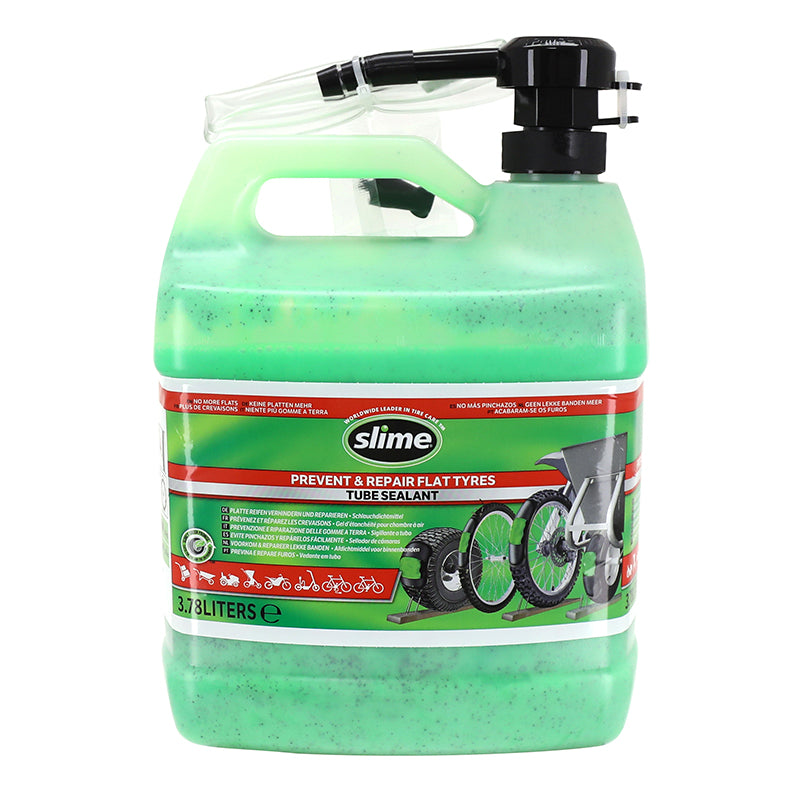 Preventif Anti-Crevaison Slime Pour Chambre A Air (Bidon 1 Gallon Soit 3,8 L) Avec Pompe Doseuse