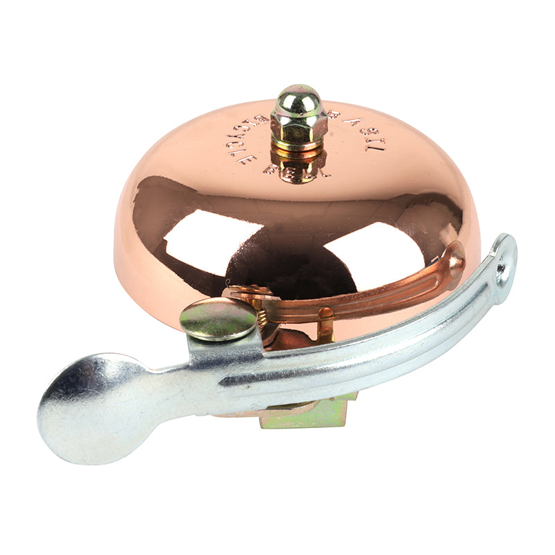 Sonnette Timbre Basil Vélo - Trottinette Portland Colori Cuivre Diam 55 mm Fixation 22,2-25,4 mm (Vendu A L'Unite)