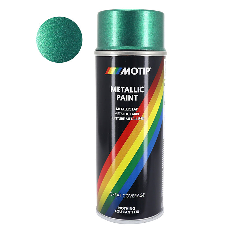 Bombe De Peinture Motip Pro Métal Vert Aerosol 400Ml (04043)