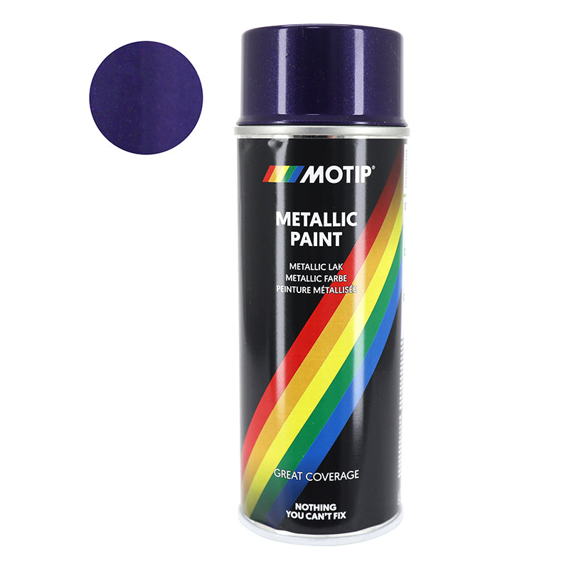 Bombe De Peinture Motip Pro Métal Violet Aerosol 400Ml (04050)