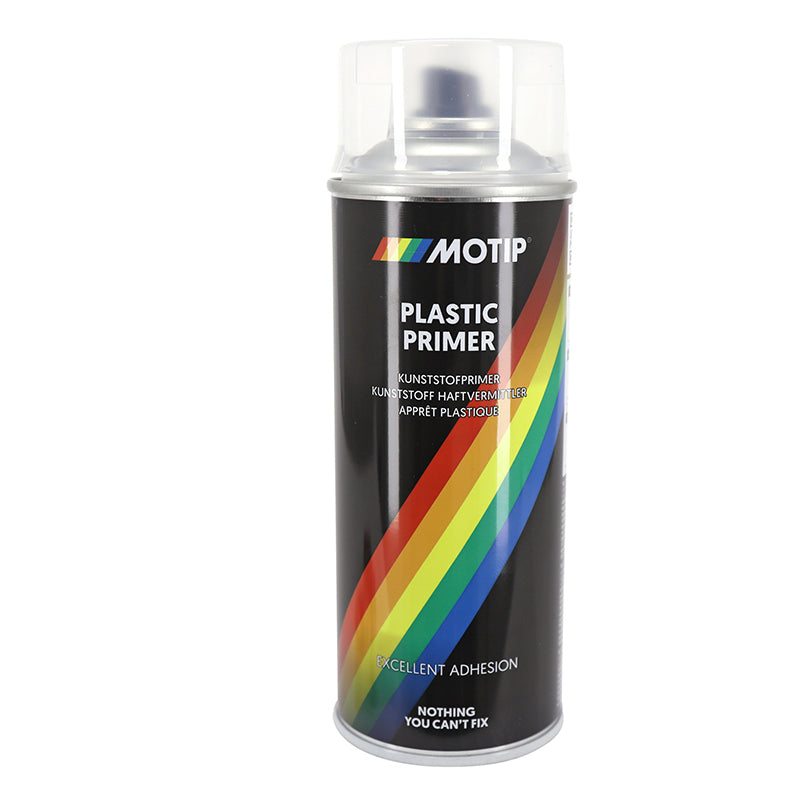 Appret Peinture Motip Primer Pro Spécial Plastique Transparent (Aerosol-Bombe 400 Ml) (04063)